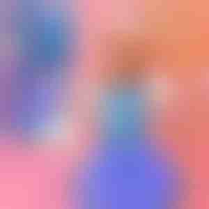 LED sijonas su blizgučiais PRINCESS