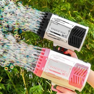 69 skylučių LED burbulų pistoletas | BUBBLEPUFF