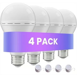 Įkraunamos avarinės lemputės (4 vnt.) | EVOBULBS