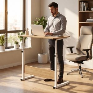 Reguliuojamo aukščio nešiojamas stalas (71-90 cm) | EVOSTUL